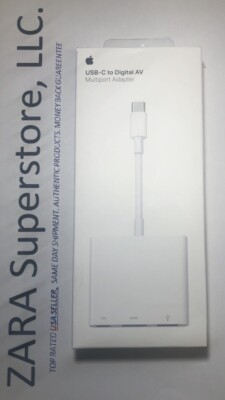 GENUINE Apple USB C Digital AV Multiport Adapter MUF82AM/A A2119