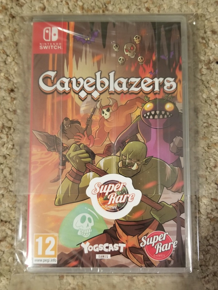 Caveblazers Super Rare Games #61 for Nintendo Switch Brand New and