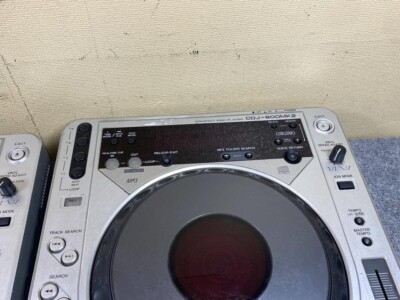 Pioneer DJ CDJ-800MK2 set of 2 DJ Turntable CD MP3 with power
