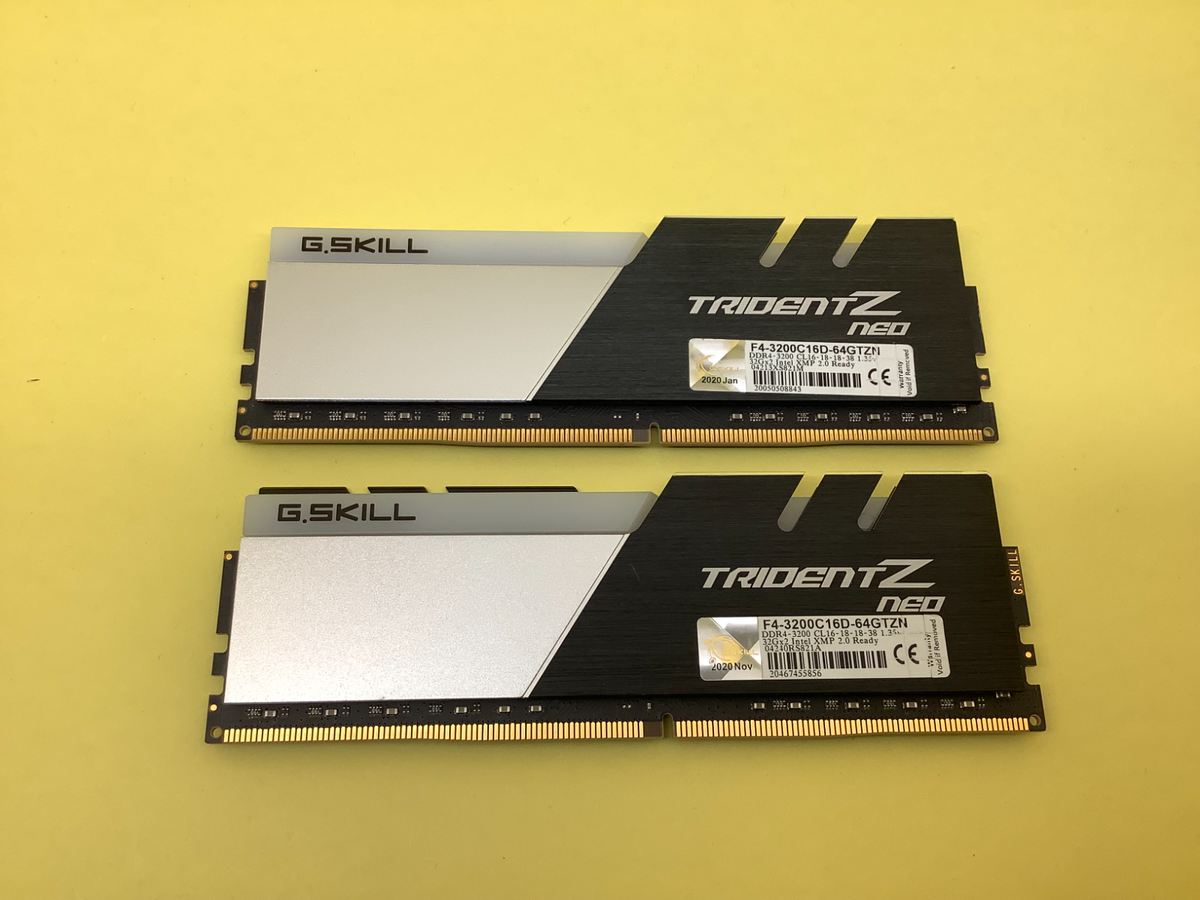 G. SKILL Trident Z Neo 64GB (2 x 32GB) DDR4 3200Mhz Memory F4
