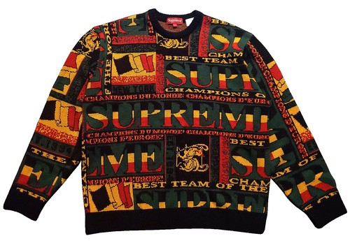 Supreme H.R. Giger Sweater Multicolor Baby F/W 23 Size Large | eBay