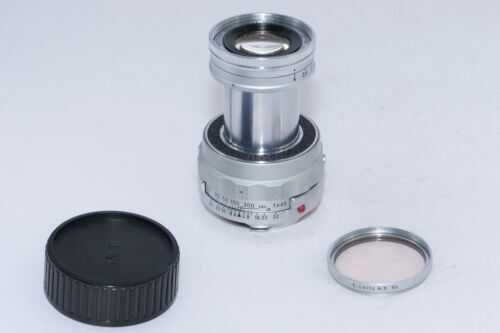 Leica Elmar 90mm F4 LTM - Black Paint / v1 no serial fat version