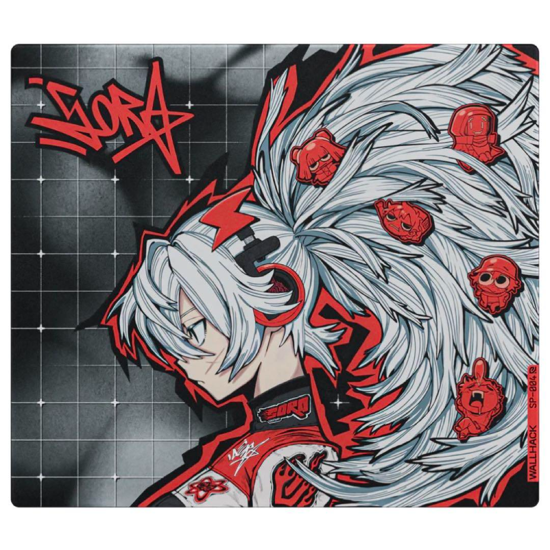 WALLHACK SP-004 Drift Sora Glass Gaming Mouse Pad Limited Edition