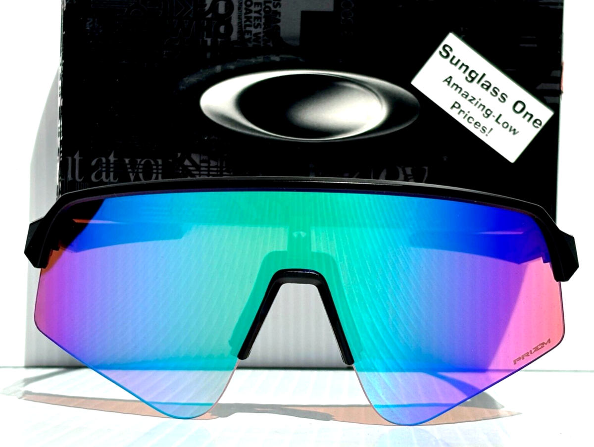 NEW Oakley SUTRO LITE SWEEP Matte Black PRIZM Golf Jade Lens