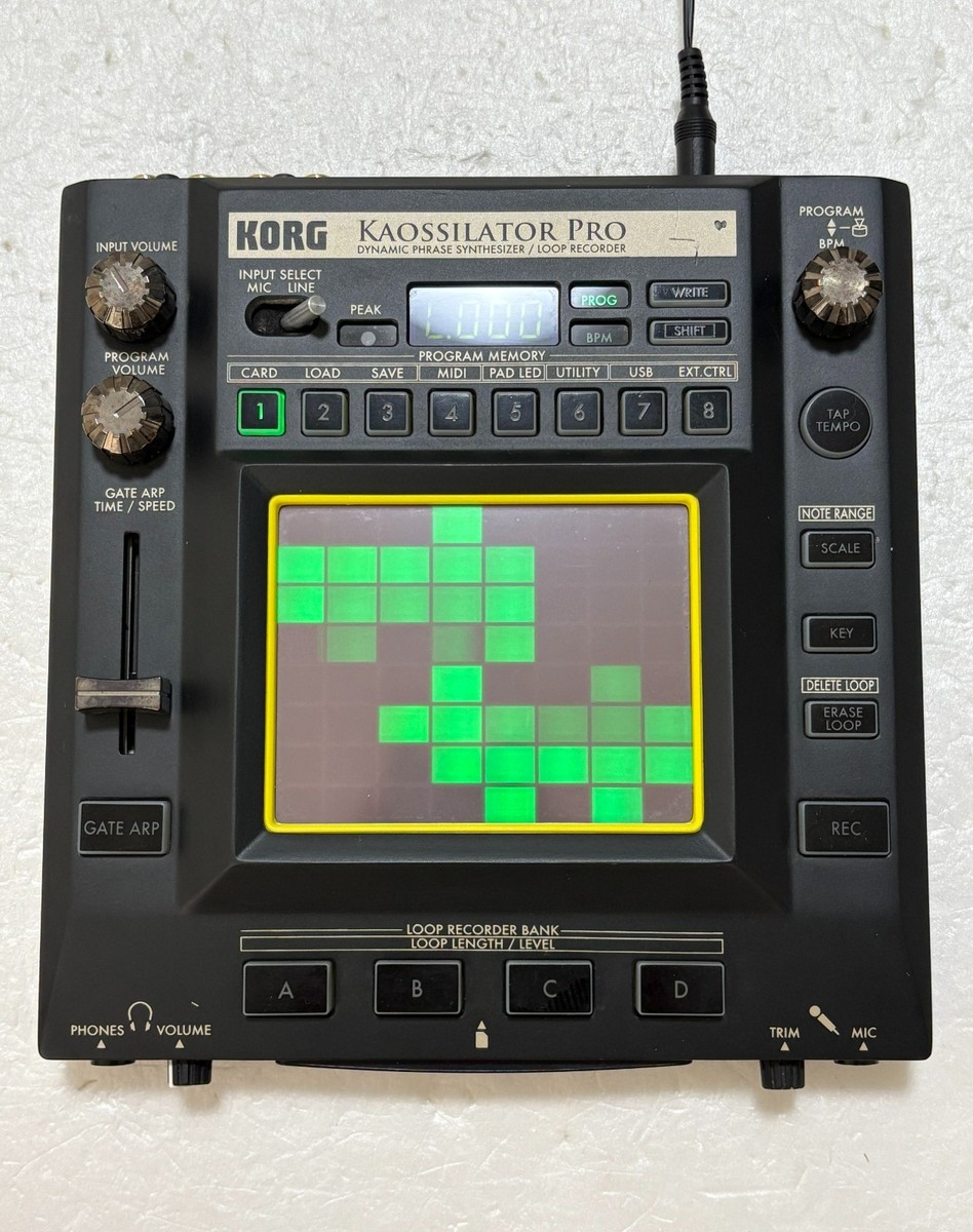 Korg Kaossilator Pro KO-1 Pro Synthesizer Loop Recorder with