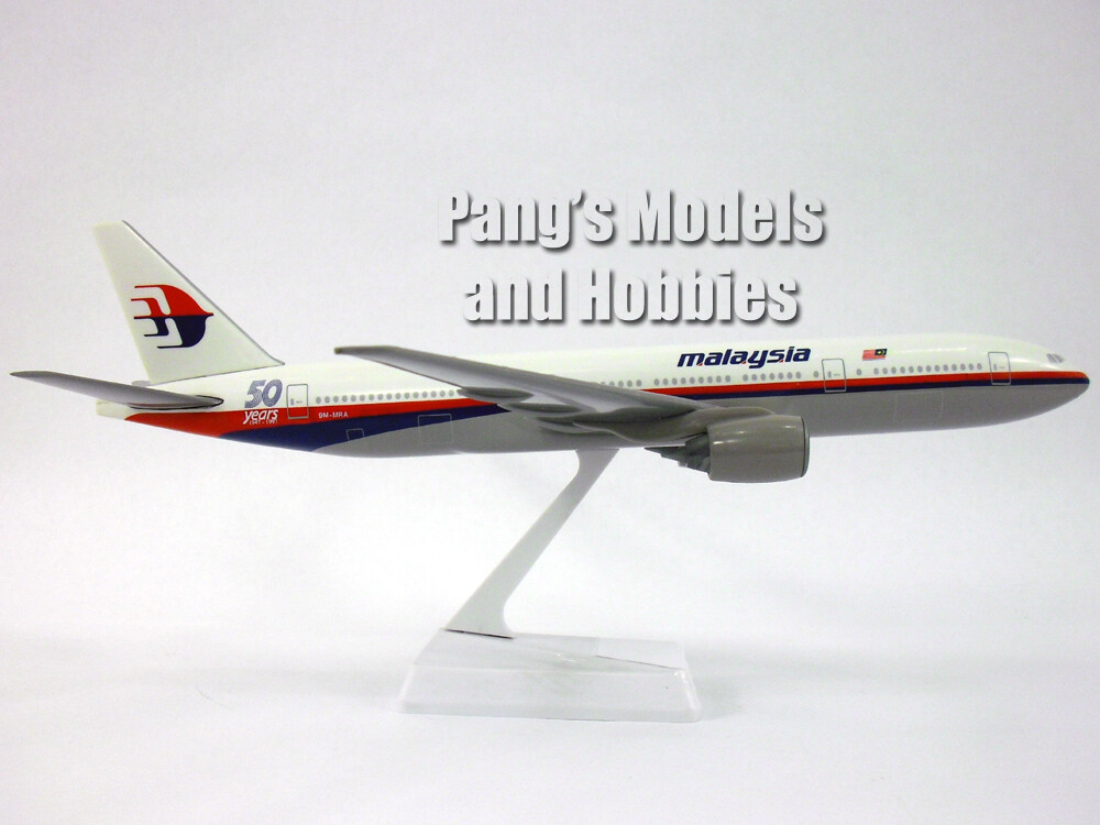 Flight Miniatures Malaysia Airlines 50th Anniversary Boeing 777 1