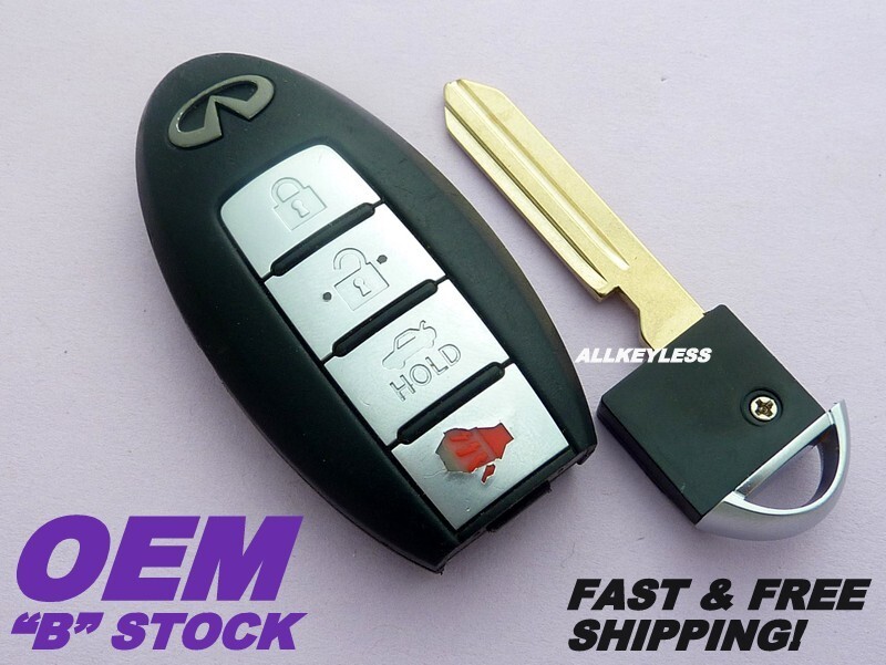 OEM INFINITI G25 G35 G37 Q60 smart keyless remote key fob
