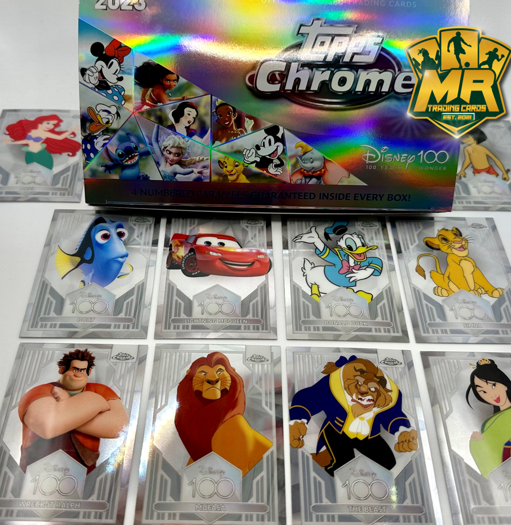 Topps Chrome Disney 100 # Einzelkarten Basis # Base Cards 1 - 100