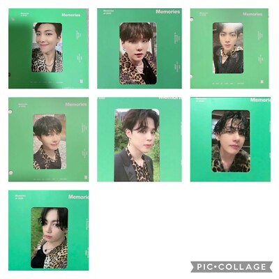 BTS photocard Memories 2020 Blu-ray Official Bang tang | eBay