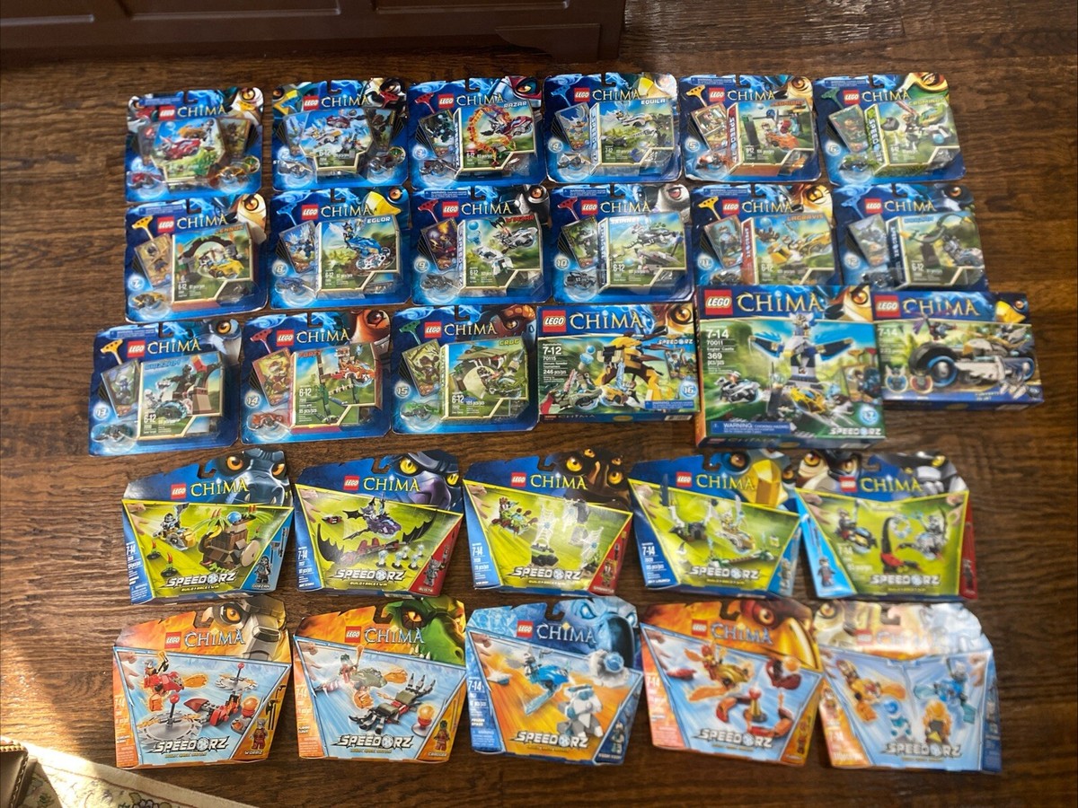 LEGO All 28 Sets Legends of Chima Speedorz New Factory Sealed