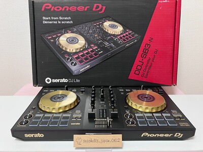 Pioneer DDJ-SB3 DJ Controller Gold 2019 Limited DDJ-SB3-N Used W