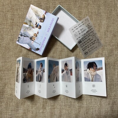 BTS [ Winter Package 2021 Mini Photo Box ] Photocard / New, Rare