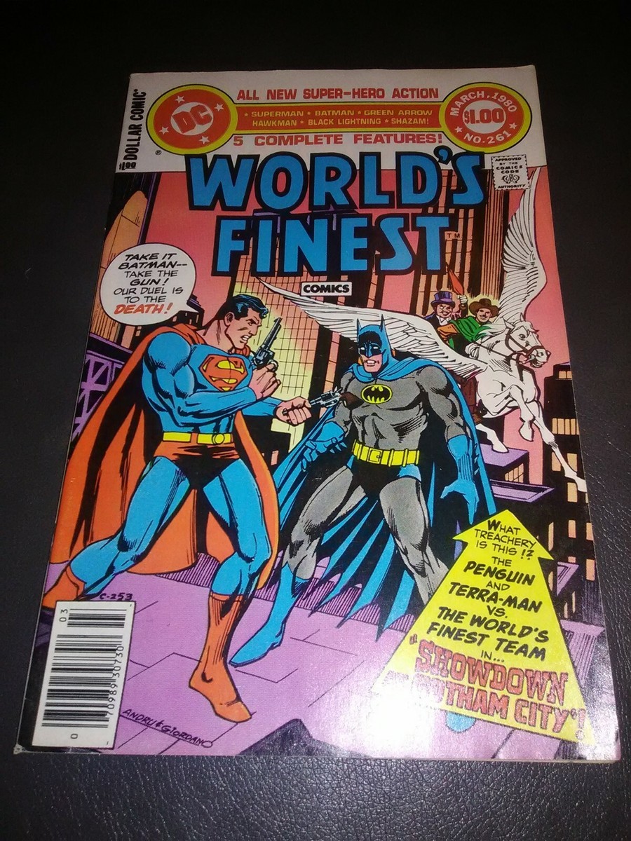 World's Finest #261 ORIGINAL Vintage 1980 DC Comics Batman