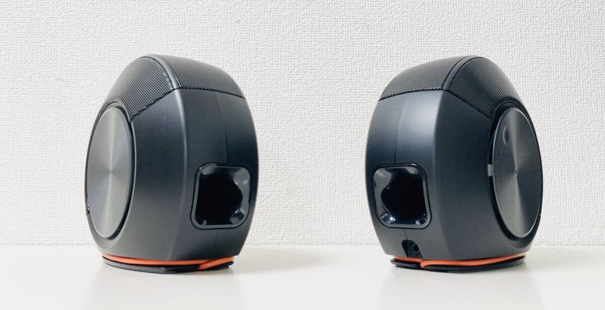 NEW JBL Pebbles Bass Powered Speaker PEBBLESBLKJN USB DAC Black