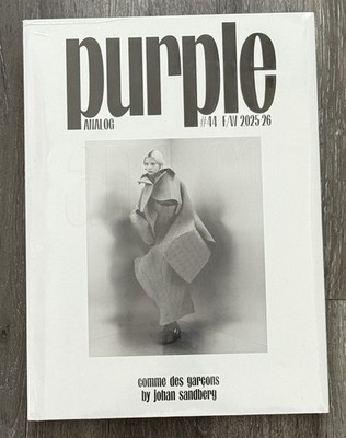 PURPLE FASHION MAGAZINE-ISSUE #44 - ANALOG - F/W 2025 -26-RANDOM