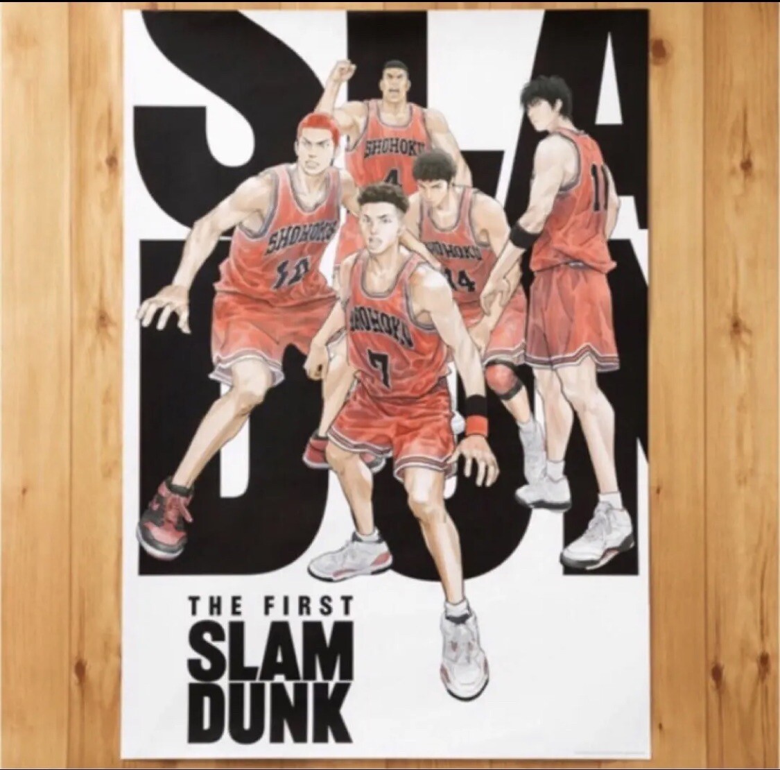 The First Slam Dunk Movie Original B2 Poster Movie limited 2022