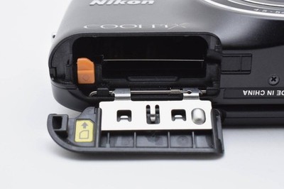 Near Mint-NIKON COOLPIX S6600 Black Digital Compact Camera English