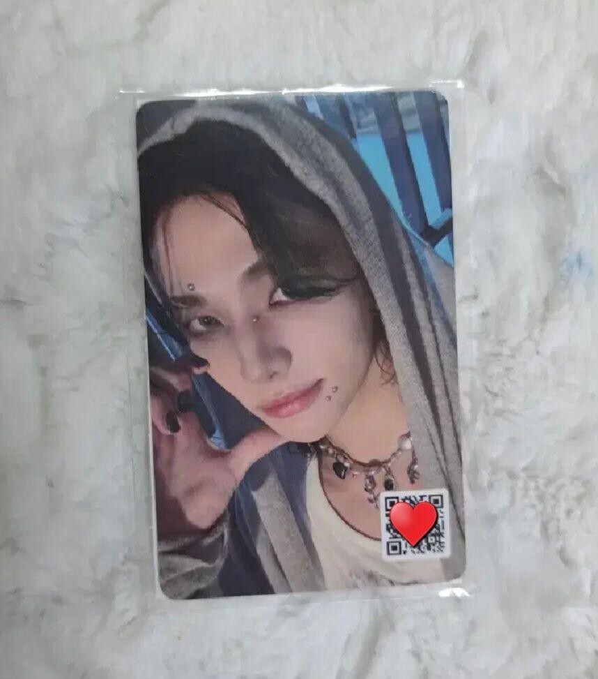 Hyunjin Stray Kids SKZ HOP POPUP QR Photocard PC Photo card