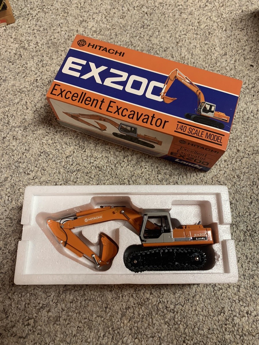 Landy Hitachi EX200 1/40 Model. NIB | eBay