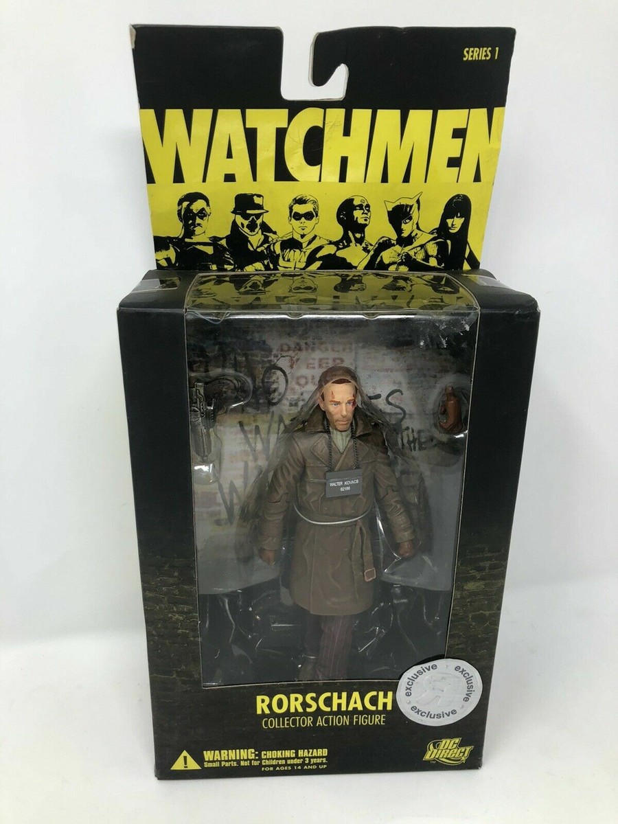 Watchmen Rorschach Collector Action Figure | eBay