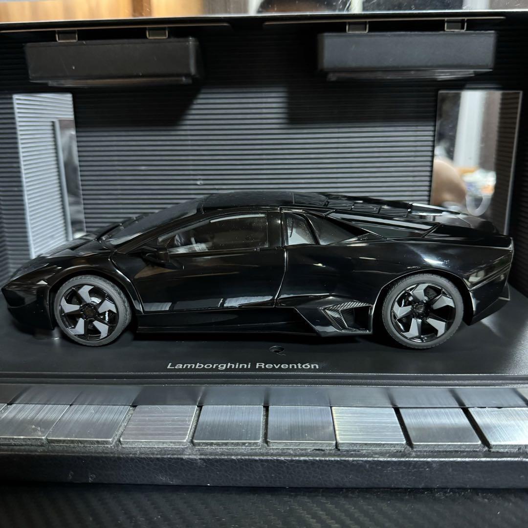 Mint] AUTOart 1/18 Lamborghini Reventon Black [Out of print