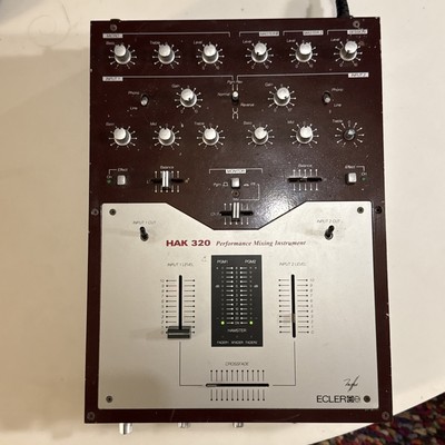 Ecler HAK 320 DJ Mixer Audio audiophile record player turntable