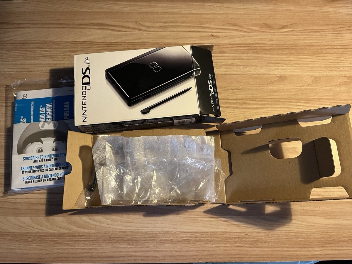 Nintendo DS Lite Handheld System - Onyx Black for sale online | eBay