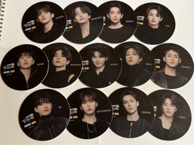 SEVENTEEN SVT FOLLOW THE CITY Cafe Coaster Limited collaboration