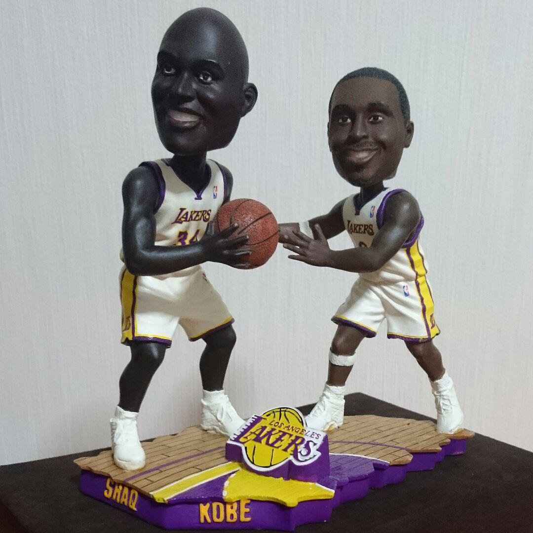 Bubblehead Figure FoCo NBA Kobe Bryant & Shaquille O'Neal Limited