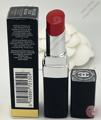 Chanel Rouge Coco Bloom Hydrating Plumping Intense Shine Lipstick