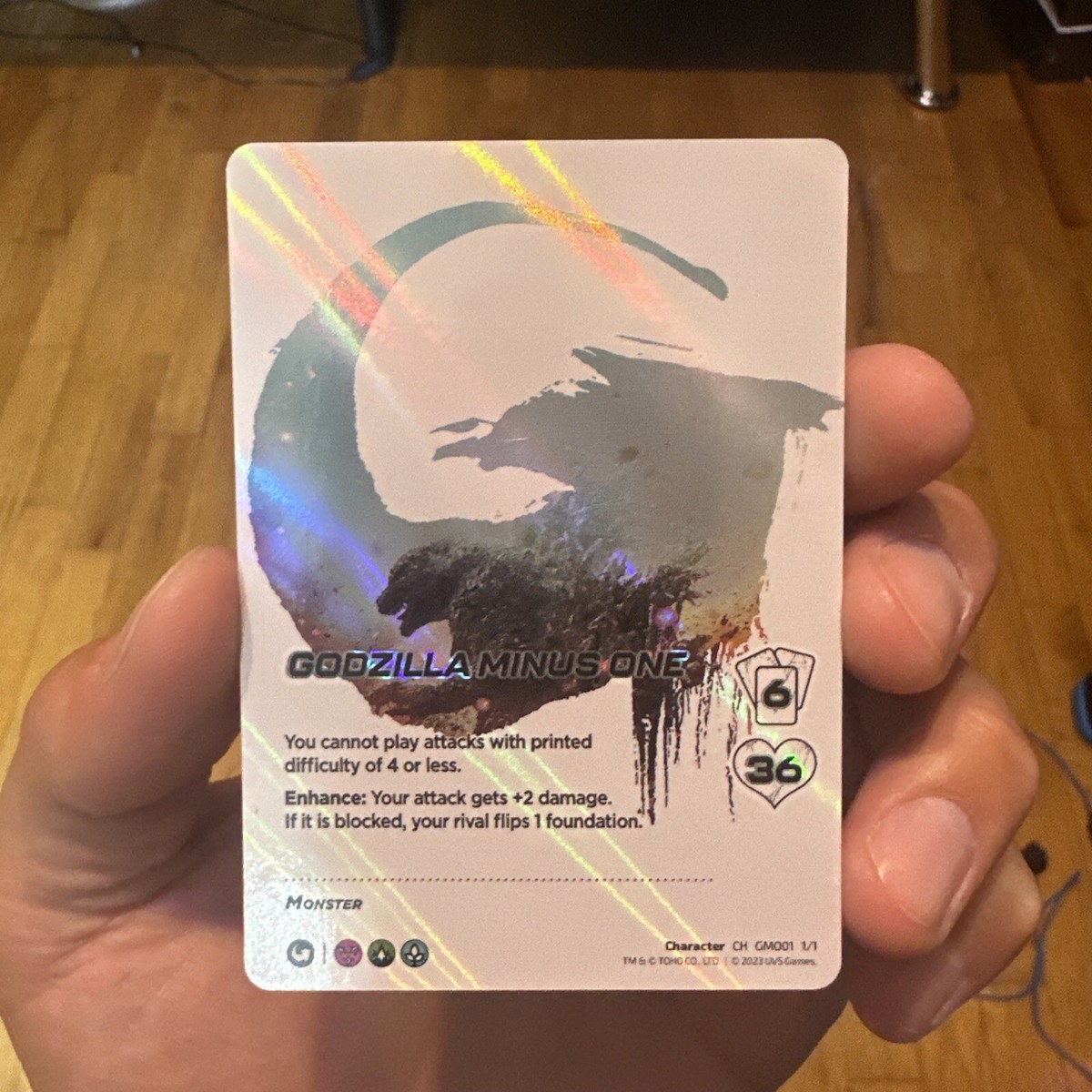 Godzilla Minus One Universus TCG Player Promo G Logo GM001 Pack