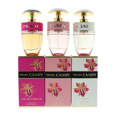PRADA CANDY 3 PC 20ML EDP SP GIFT SET 20ML CANDY, 20ML FLORALE