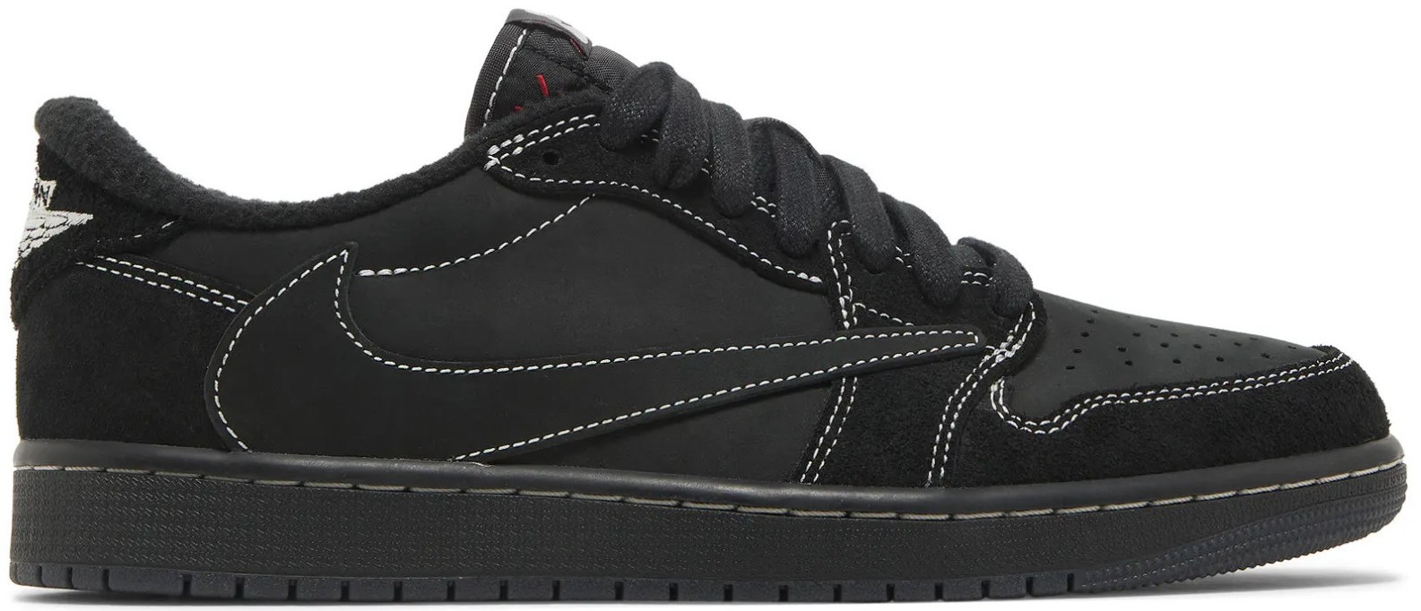 Size 5 - Jordan 1 Retro Low OG SP x Travis Scott Black Phantom for