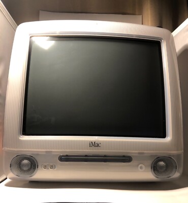 iMac M5521 Blueberry Blue Indigo Apple Macintosh G3 Computer