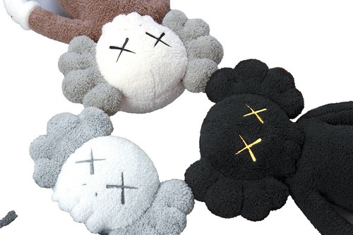 Kaws BFF Black Plush Companion Doll Where the end starts Limited