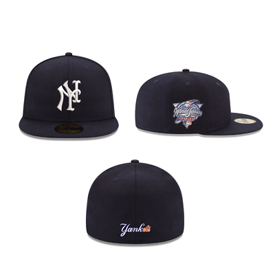 New York Yankees Mets Split Logo World Series New Era 59FIFTY