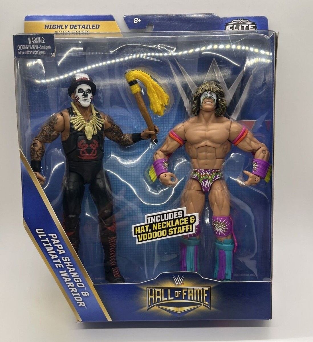 WWE Ultimate Warrior & Papa Shango フィギュア WWE Ultimate Edition