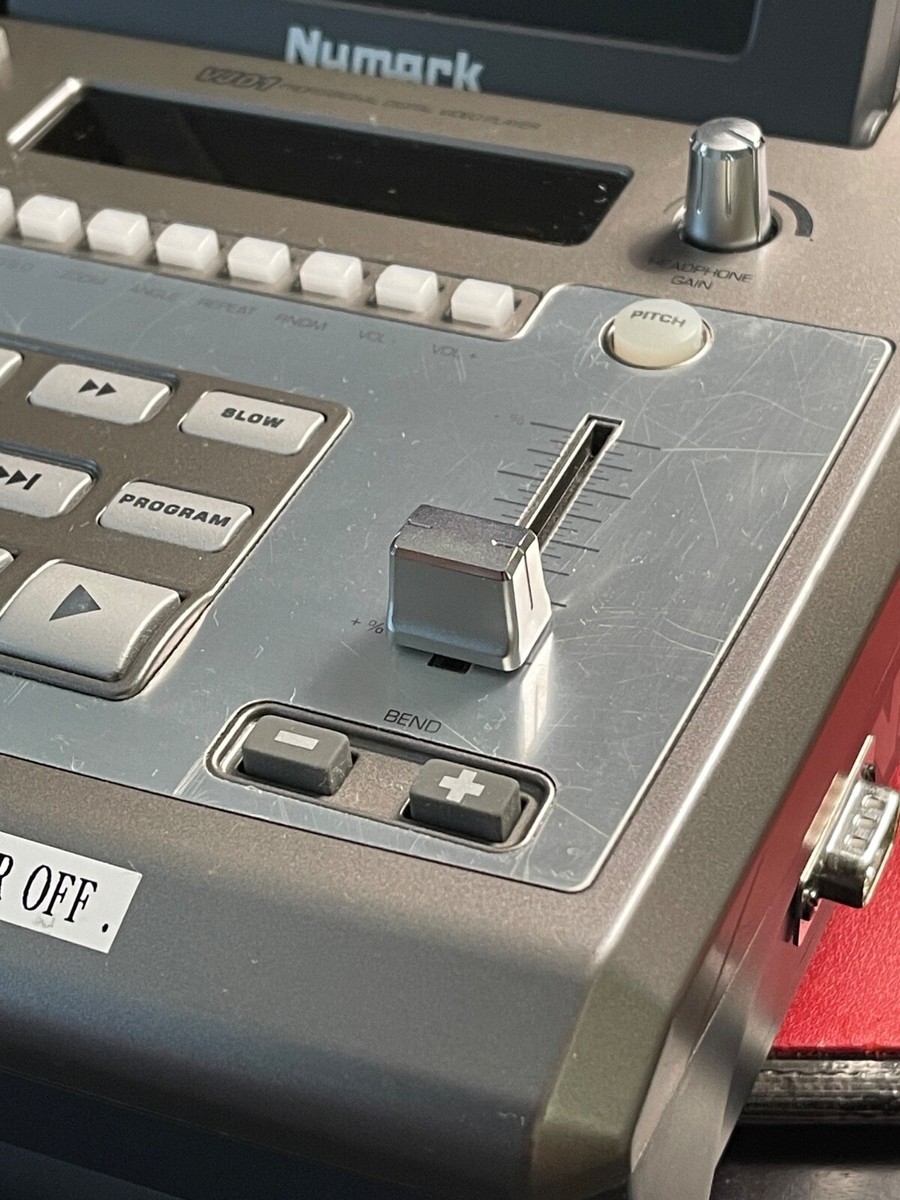 Pro Numark Digital Video Player Transcriber RATCVJ01-VJ backing or