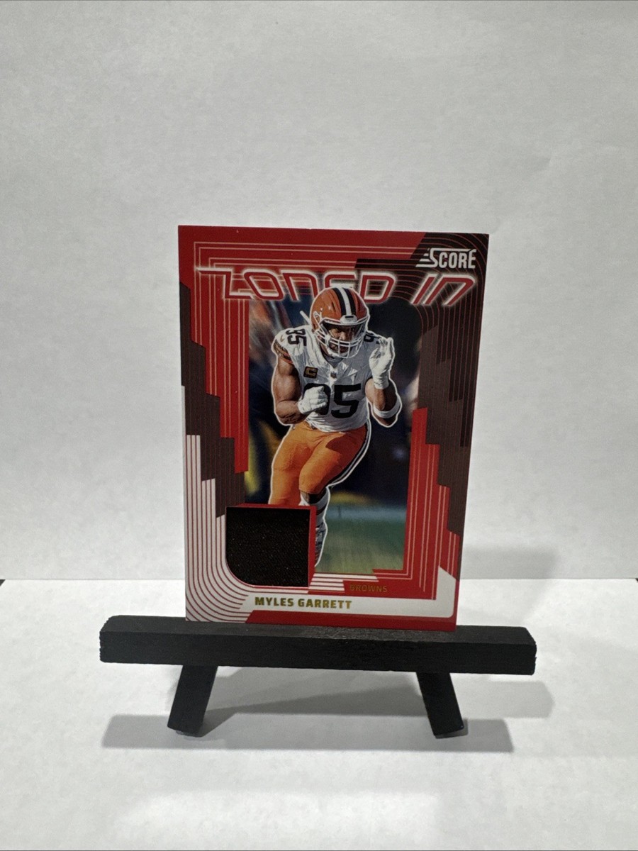 2025 Score - Zoned in Myles Garrett #ZON-MGT Jerseys (MEM) for