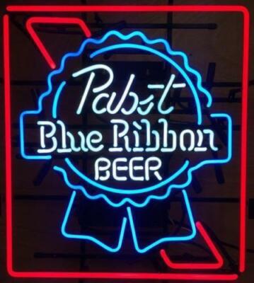 New Pabst Blue Ribbon Neon Light Sign 20