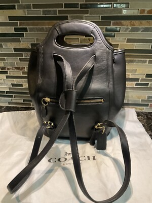Coach Vintage 9994 Drawstring Backpack Bucket Bag Black 9994 | eBay