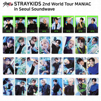 Stray Kids 2nd World Tour MANIAC in Seoul Random Photocard