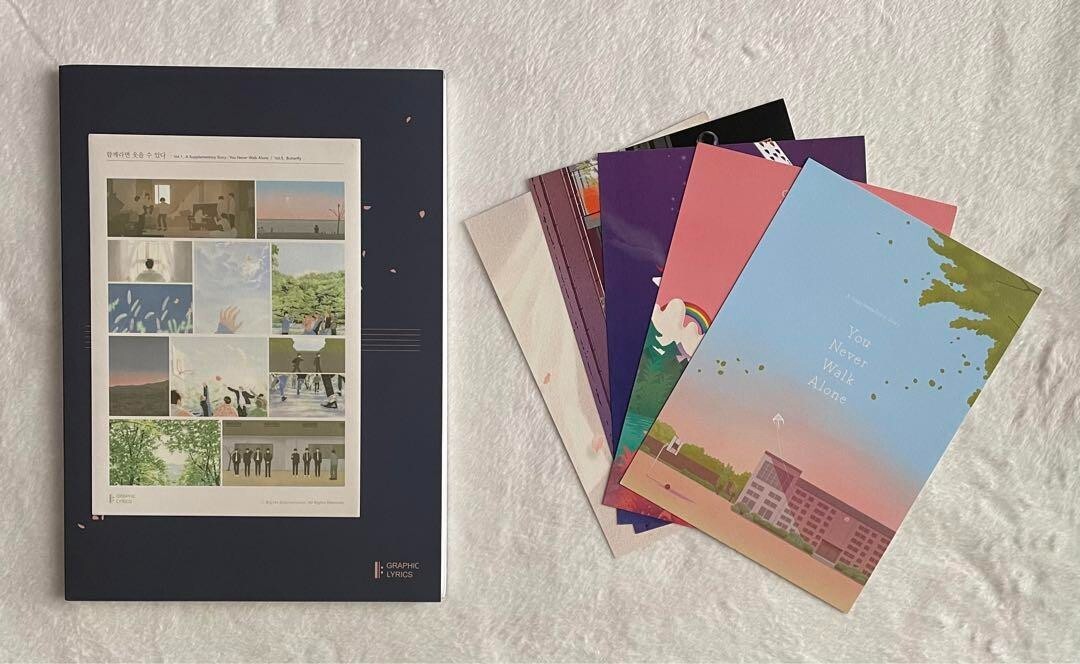 BTS GRAPHIC LYRICS Special Package Official Limited edition from