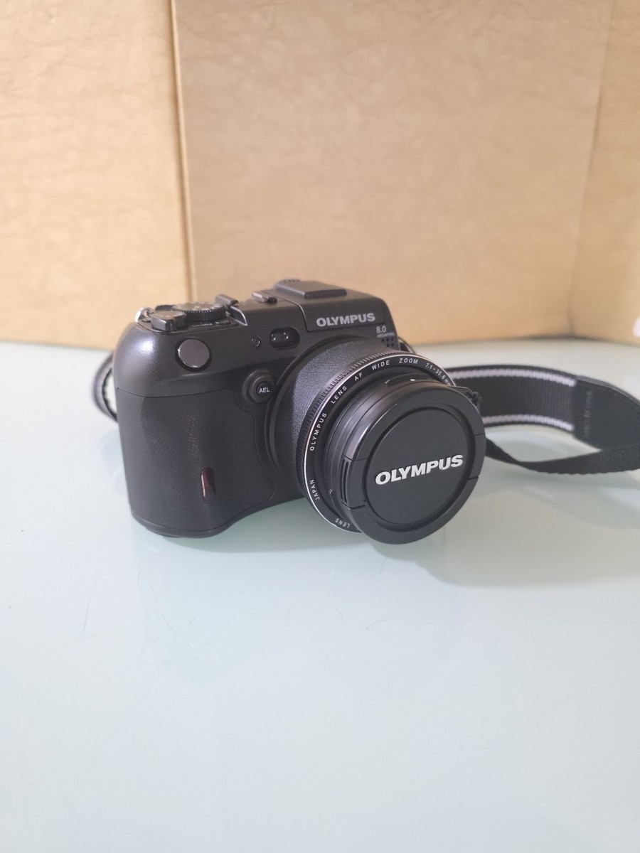 Olympus CAMEDIA C-8080 Wide Zoom 8.0MP Digital Camera - Black for