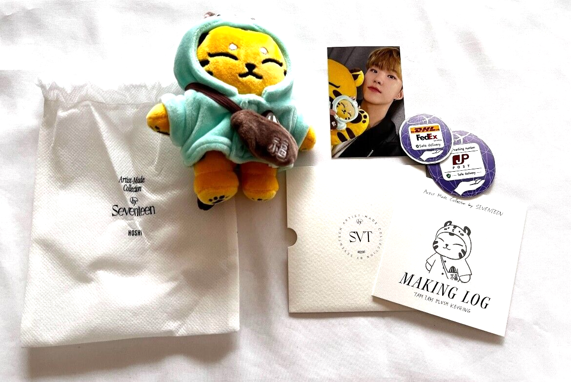 SEVENTEEN HOSHI Artist Made Season 2. Tamtam Plush Keyring With