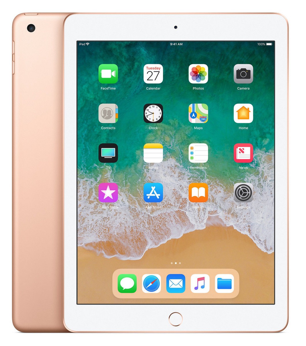 Apple iPad 6th Gen. 128GB, Wi-Fi, 9.7in - Gold 190198720672| eBay