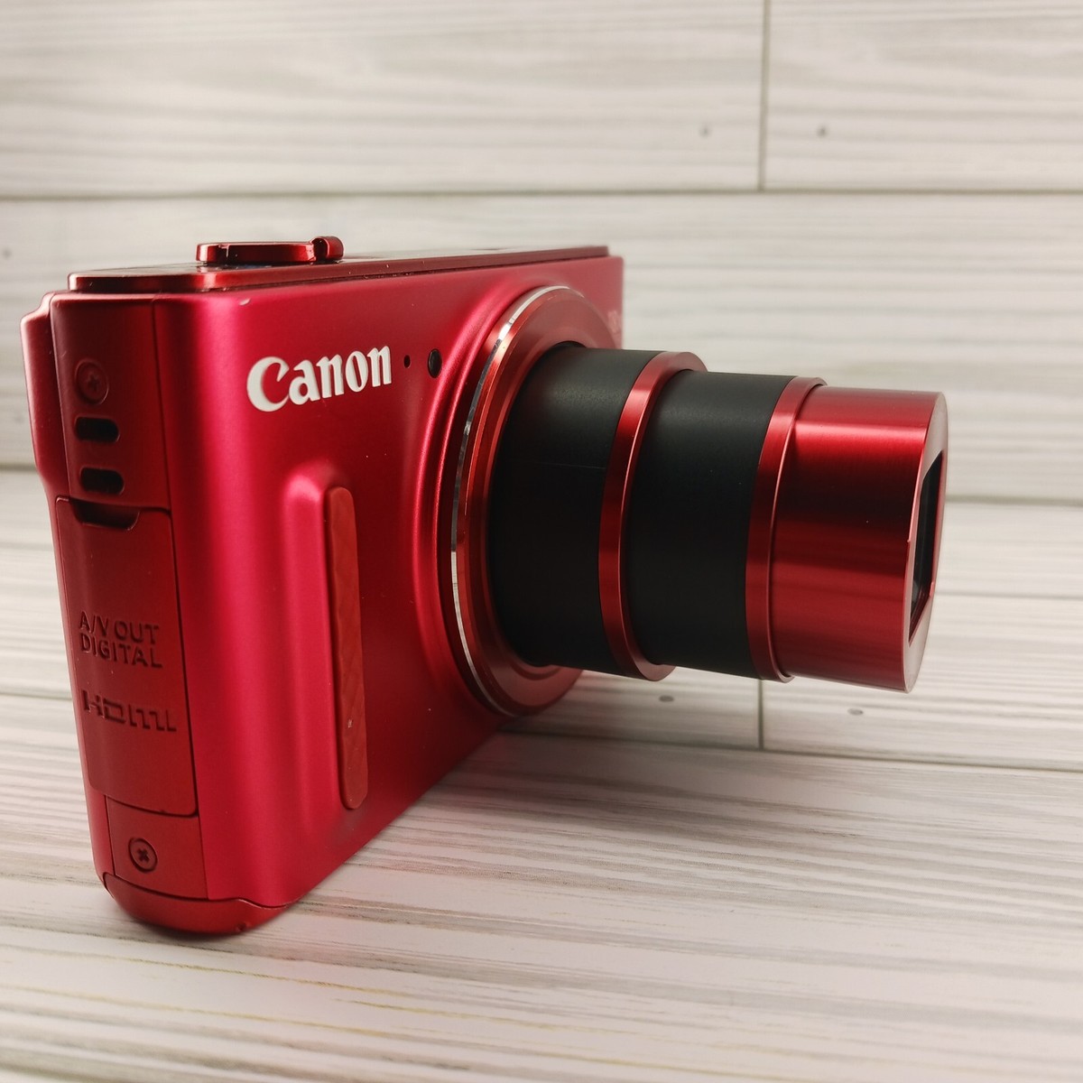 Canon PowerShot SX610 HS RED 20.2MP Digital Camera SD card Charger