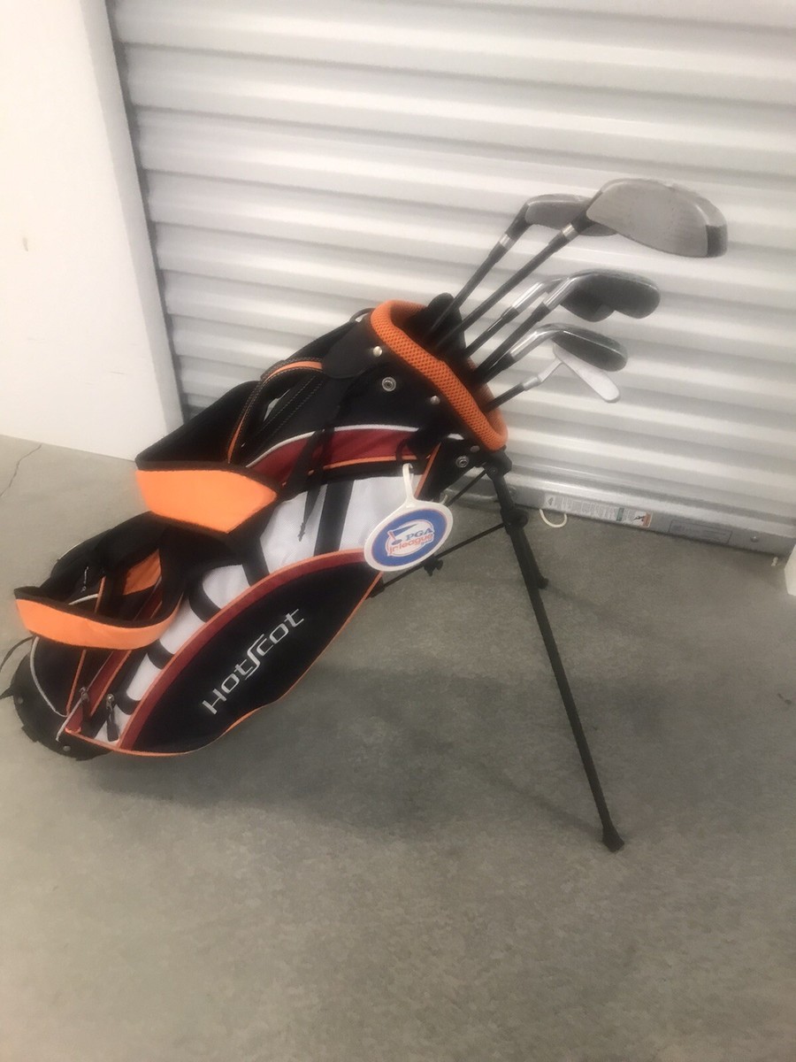 Tommy Armour Hot Scot Junior 6 Piece Golf Club Set RH Ta-24 Orange