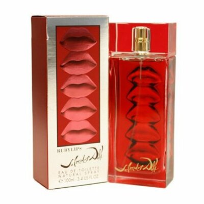 SALVADOR DALI RUBYLIPS EAU DE TOILETTE SPRAY WOMEN 3.4 Oz / 100 ml
