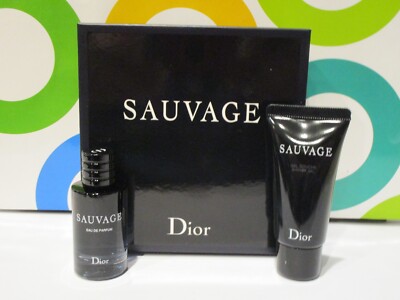CHRISTIAN DIOR ~ SAUVAGE 2 PIECE MINI SET ~ READ DETAILS | eBay